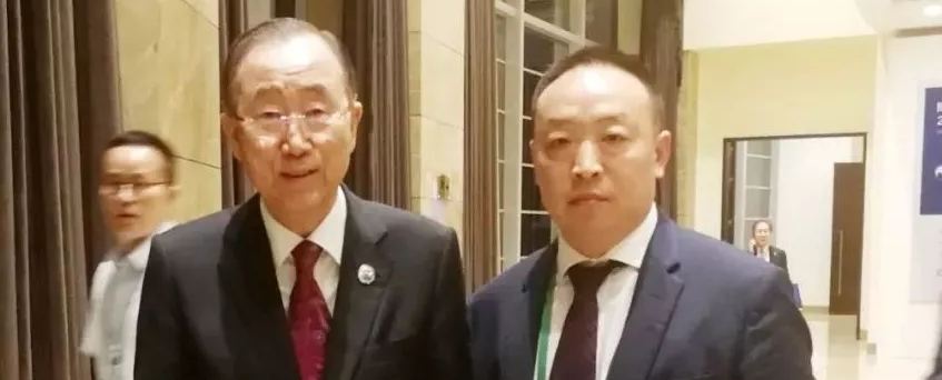 亚洲欧洲VVV联合国第八任秘书长潘基文会见赵章栓会长